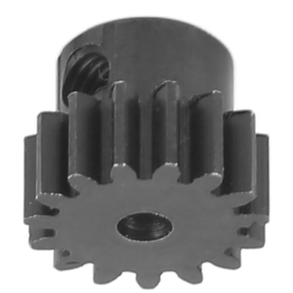 RC Motor Gear Stål 15T Rustbeskyttelse Slitesterkt Utbytte RC Bil Motor Pinjong Gear for 1/14 RC Terrengbil