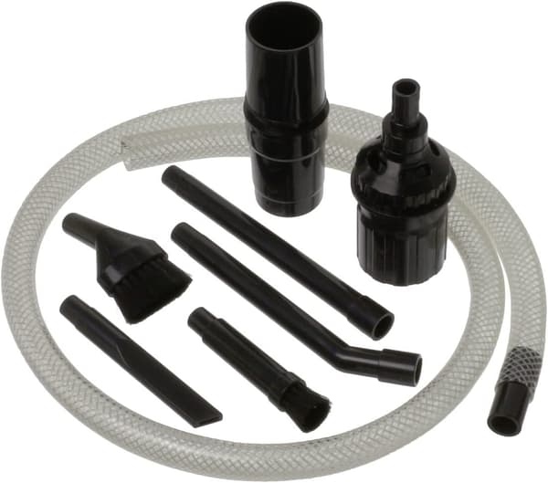 Universal støvsugermundstykke-kit 30-38 mm, sort