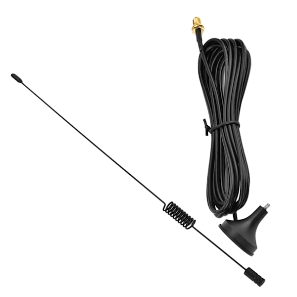 UT-102UV Dobbelfrekvens SMA Hunn U/VHF Magnetisk Bilradioantenne Passer for BAOFENG UV5R 888s