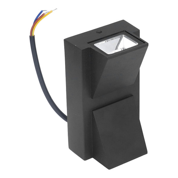 Ulkovalaistus LED vedenkestävä seinävalaisin 12W AC85‑265V ylös ja alas kaksinkertainen pää puutarhavalaisin
