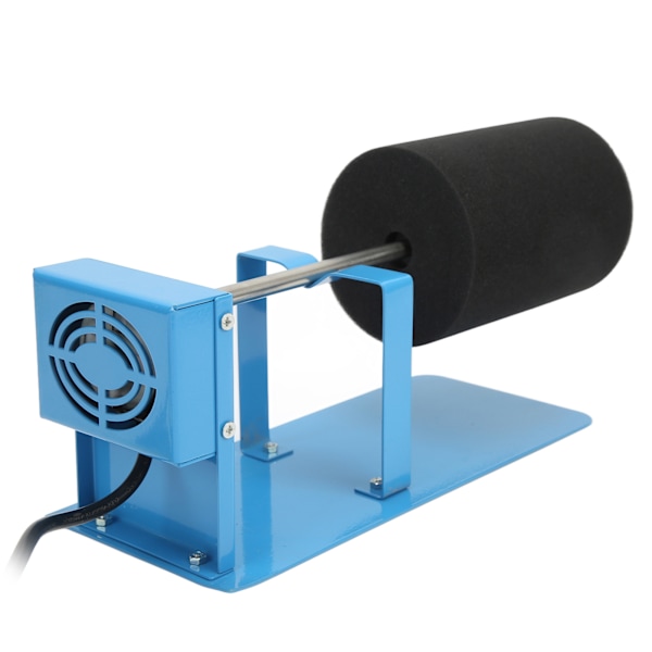 Kopp-spinner Justerbar skum Anti-skli Tyst Stabil Aluminiumlegering Blå DIY Eggkopp Svampkopp-spinner EU-kontakt 220V
