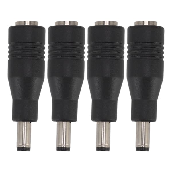 4 stk DC 6,0x4,4 hunn til 5,5x2,1 mm hann-adapter Laptop-strømadapter DC-strømomformer