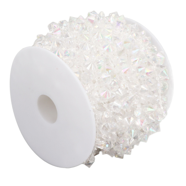 11 Yards Rhinestone Trim Justerbar längd Gör-det-själv handgjorda Strasskedja för sömnad Hantverk Gör-det-själv smycken