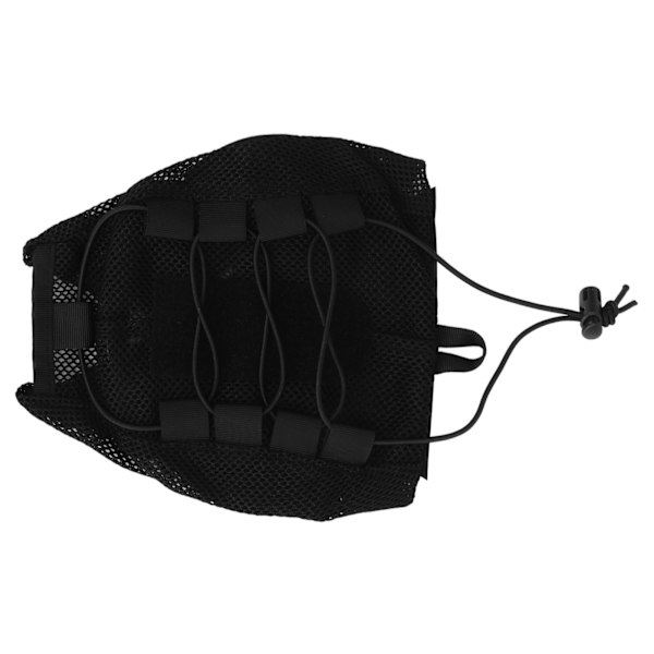 Hjälmöverdrag Nylon Hak- och Slinga Multicam Bump Hjälmduköverdrag med Elastiskt Rep Nät Yta för Fast CO 16 BK