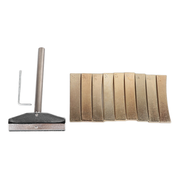 Gitar Freboard Installasjonsverktøy Fret Voard Press Caul Innsatser Inlay Tool for Luthier