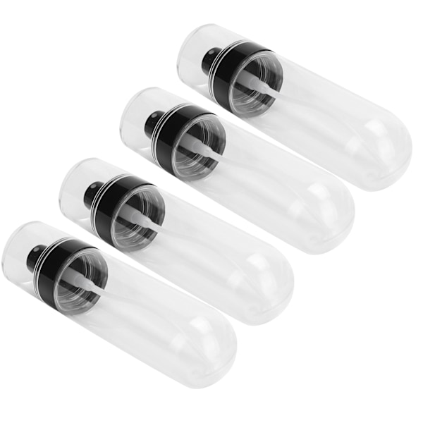 4 st sprayflaskor set Mini Bärbar plast Resor Tom påfyllningsbar behållare Dispenser 100ml