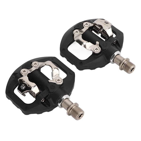 Dobbeltsidigt Platform Multi-Anvendelses Pedal til SPD Mountainbike Cykel Forseglede Clipless Pedaler med Klamper til Landevejscykel