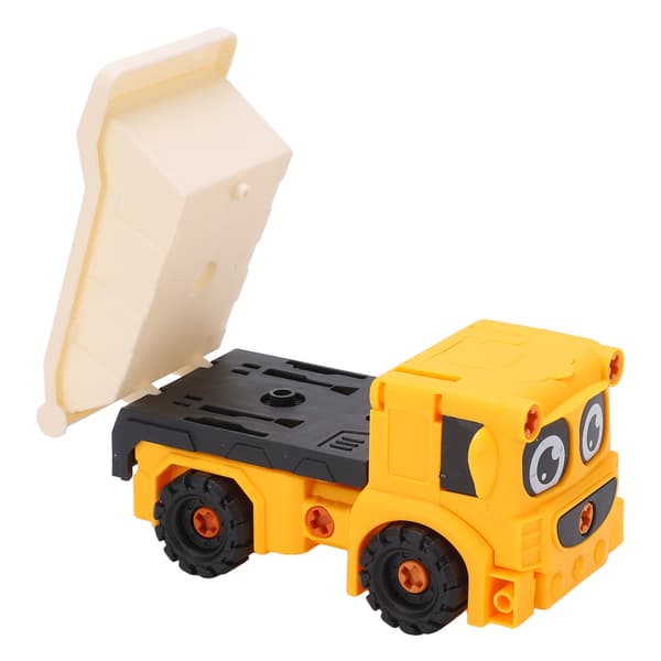【NX】Ingeniørkjøretøy Deformasjon Fritt Montering DIY Teknisk Robot 2 Former Transformasjon Bil Robot