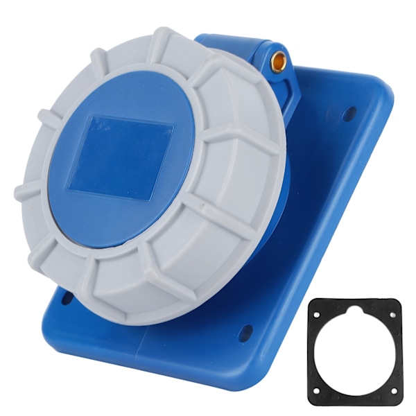 Boat Shore Power Socket med packning IP67 Vattentät 16A 220‑250V För Yacht RV Husbil husvagn