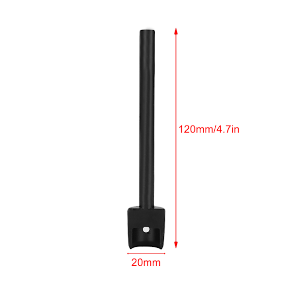 Läder Halvcirkel Punch Halv Runt Hörn Punch Cutter DIY Läderhantverksverktyg (20 mm)