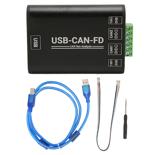 Teollinen USB-CAN FD -sovitin CAN FD -väylän kommunikaatioliittymämuunnin CAN FD -protokollan datan analysointi