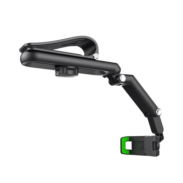 Auto Solskydd Biltelefon Hållare 1080 Roterande Mobiltelefon Montering Stativ Stöd I Bil För Iphone 13 12 Bil Mobil Clip Bracket Green