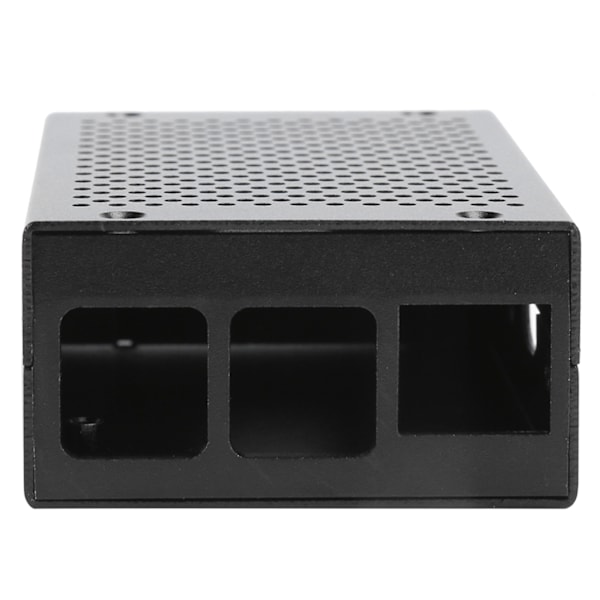Aluminiumlegeringskabinet Mesh Shell Vent Overflade Sort Bundkortsskjold til Raspberry Pi