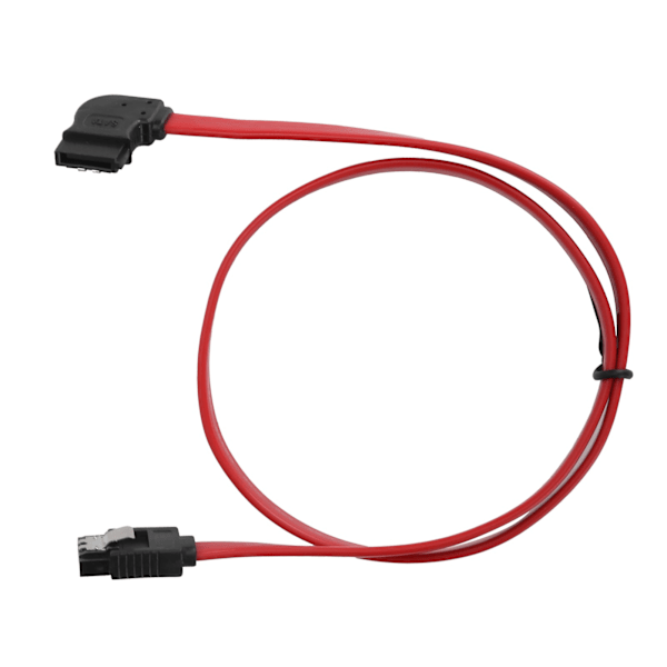 50 cm Datakabeladapter Sata 3.0-gränssnitt med Ren Koppar-splitter för Hårddisk Vinkel Vänster
