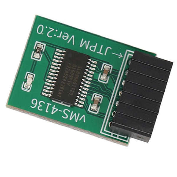 【NX】TPM 2.0 Modul LPC Interface Stabil Høj Sikkerhed Holdbart Materiale 14Pin LPC Modul til MSI Trusted Platform Bundkort