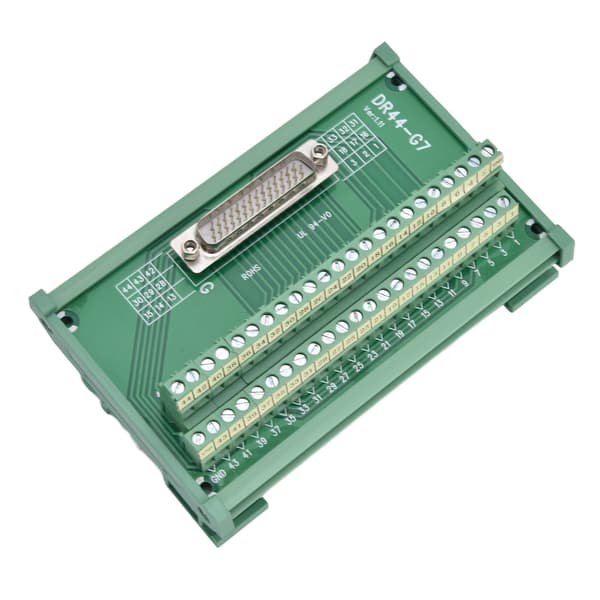 【NX】DR44‑G7 Överföringsplint Hane Terminal PCB-modul Hane Terminalkort DC 60V