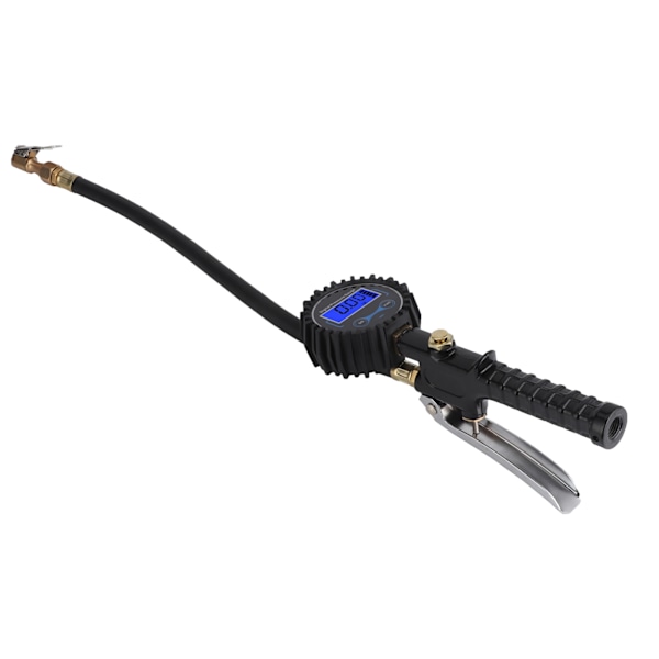 Däcktrycksmätare och luftpump 200PSI LCD Digital Display Hög Noggrannhet för Bil, Motorcykel