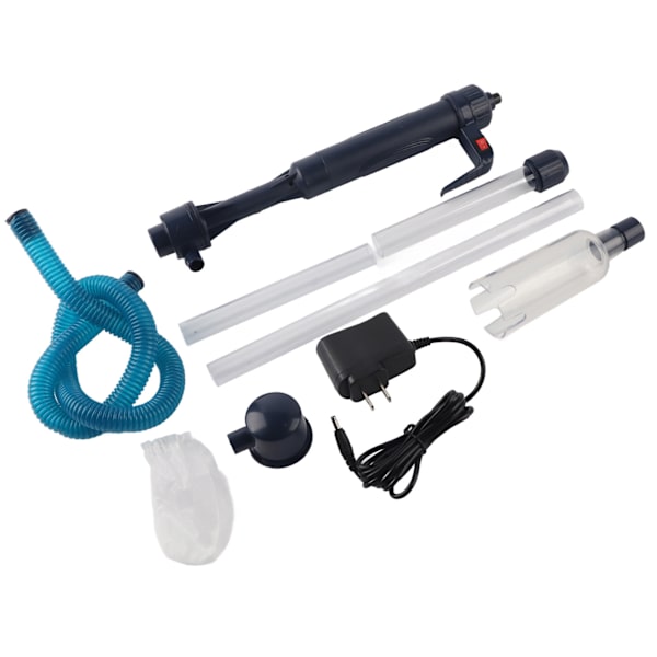 Elektrisk akvarellrenare Sifon Vattenfilter Akvarium Sand Washer Vattenbyte PumpUS Plug 110V