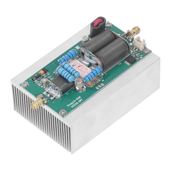 Kortvågseffektförstärkare 30W HF RF linjär förstärkare för Ham Radio SMA honkontakt DC12‑16V 1,5‑54MHz