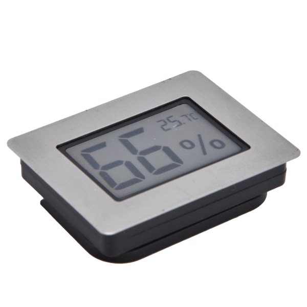 Inbyggd design LCD elektronisk termometer Hygrometer för cigarrlåda gitarrväska Vinskåp