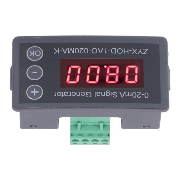 Strømssignalgenerator 0‑20mA 1-kanals digital displaysignalgenerator for testing