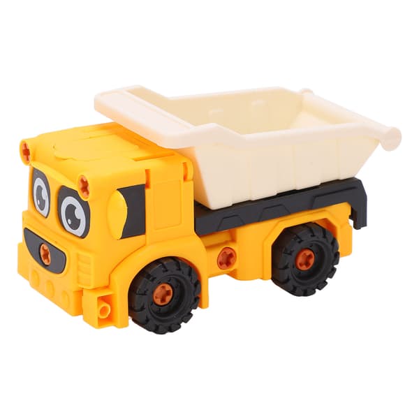 Teknisk robotbil med fri montering, DIY, 2 former, transformasjon