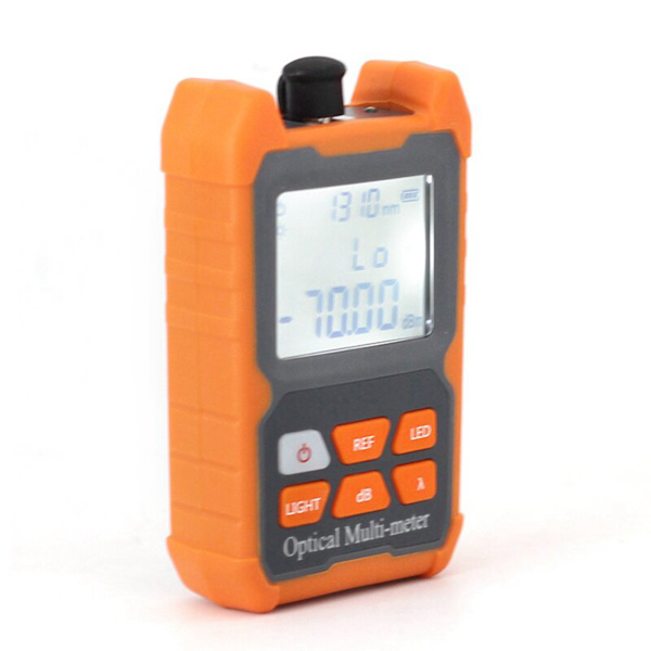 Optisk fiberströmmätare Mini Bärbar Optikkabel Tester Detektor FC SC ST Universal Interface ‑70~+6dbm