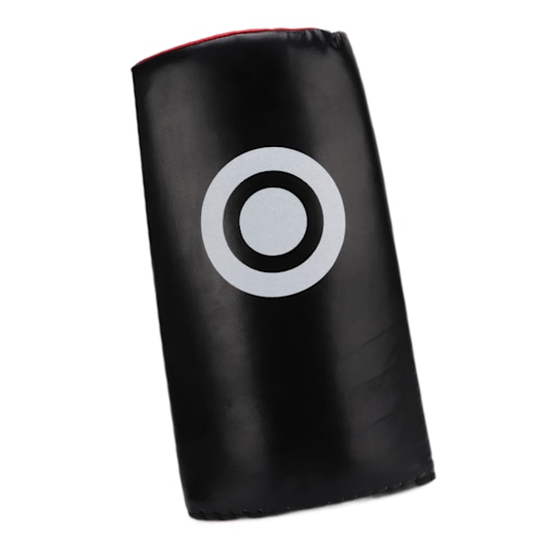 Taekwondo Kick Pads PU Læder Holdbar Robust Punching Bag Boksepude til Træning Sort