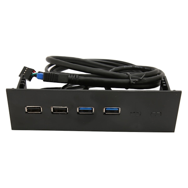 USB frontpanel 2 USB2.0 2 USB3.0 höghastighetsöverföring 5,25 tum datorexpansionskort 4 portar