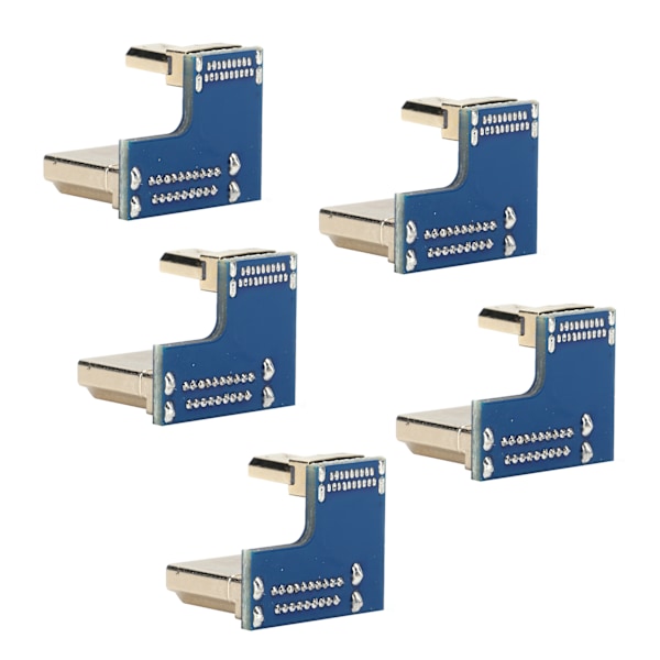 5st Micro för HDMI till High Definition Multimedia Interface Konverter Adapter Kontakt Passar Raspberry Pi 4B