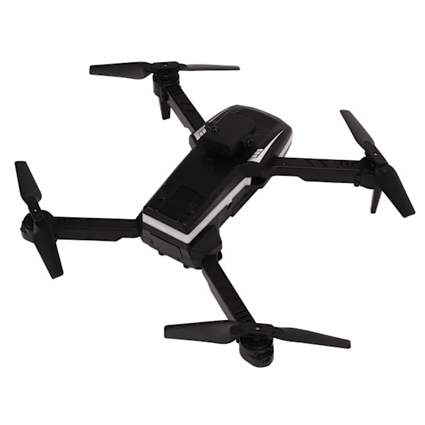 S162 Quadcopter 4K Kaksoislinsinen Nelisuuntainen Esteiden Välttely Cool Light Taittuva Quadcopter