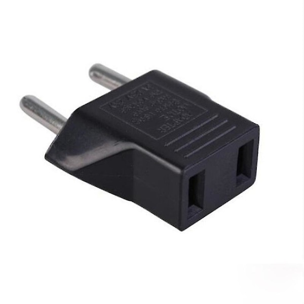 Universal Uk Us Europe Travel Power Adapter Wall Plug Converter Musta