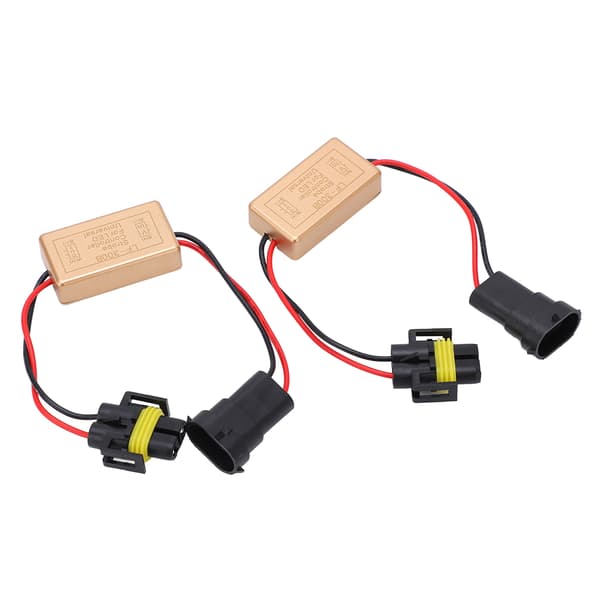 2 stk Flash Strobe Controller 50W God Varmemotstand 3 Lampetyper Blits Strobe Controller Flasher Modul Kompatibel med tåkelys