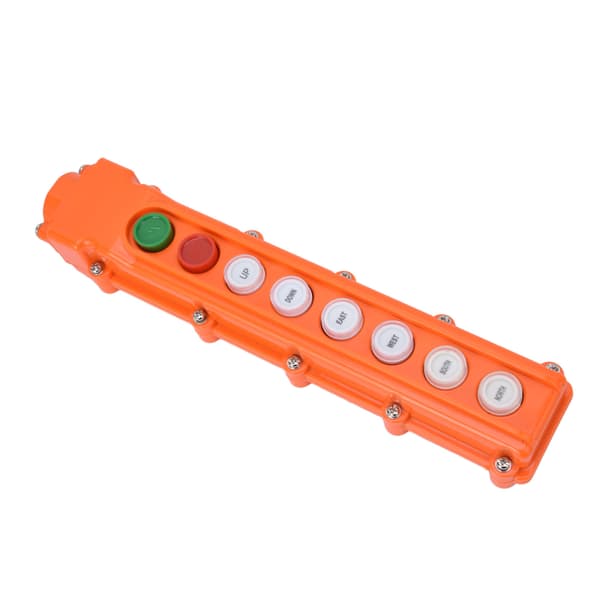 Kranfjärrkontroll Lyftströmbrytare Tryckknappslåda Regntät 220V/500V COB‑63A
