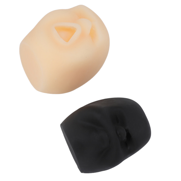 2st Roliga Människoansikte Känslobollar Fidget Stress Relief Squeeze Sensory Toy för Barn Vuxna