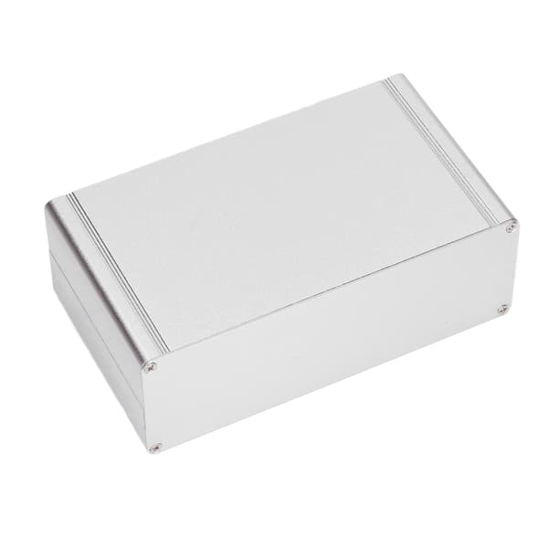 【NX】Aluminium Elektrisk Boks Vandtæt Samledåse Split Type til DIY Sølv 62x178x100mm