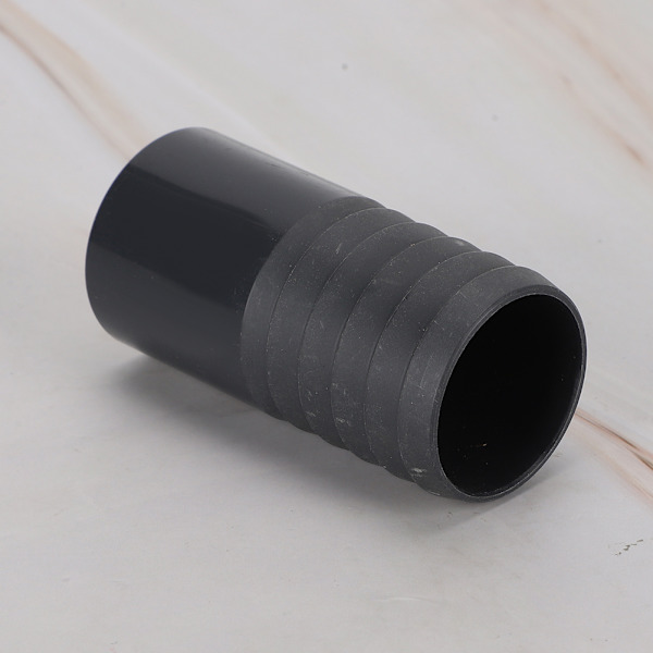 PVC Miljøvenlig Vandrørsforbindelse Sikker Hård Slange til Slange Nem Tilslutning Adapter Grå 25 mm