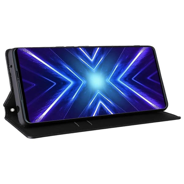 Telefoncover til HTC U24 Pro 5G Læderetui Black HTC U24 Pro 5G