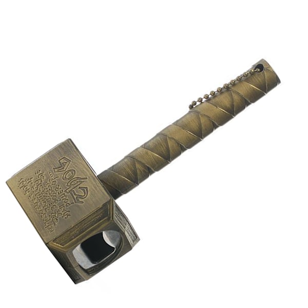 Flaskeåbner Ølåbner Unik Hammer Form Gave til Mænd Mand Far Kæreste Bronze
