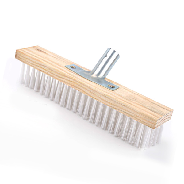 Golvborsthuvud Nylonborst Heavy Duty skurborsthuvud Byte för lane Steps Terrassdäcksplattor 30 cm / 11,8 tum långa