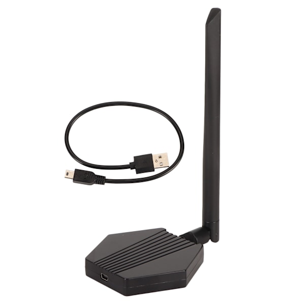 USB ekstern antenne 300 Mbp Plug and Play Computerantenne Dual Band 2.4G 5G WiFi netværksadapter til stationære computere Bærbar computer