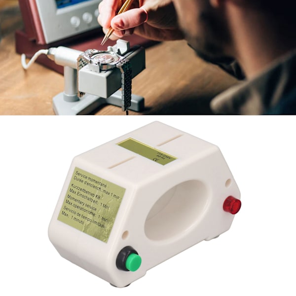 Kellojen demagnetisointi ABS-kotelo Kannettava virranilmaisin Kellojen demagnetisointikone 115‑230V EU-pistoke