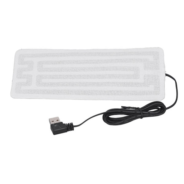 USB-uppvärmningsfilm 7,5 x 3,5 tum säker hållbar kolfiber, maskintvättbar USB-uppvärmd dyna för midjekropp vinter