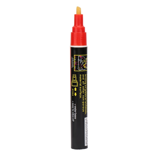 Högkvalitativ Plast Bee Queen Marker Pen Mark Paint Tool Biskötselverktyg 8 färger (röd)