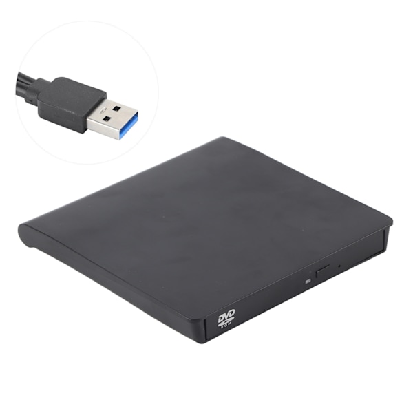 TYPEC Extern Optisk Enhet Mobil DualPort USB3.0 Hög Hastighet för Laptop Dator (Endast Läsa)