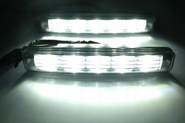 LED-kørelys 19 cm superkraftig 190 mm 6000 K