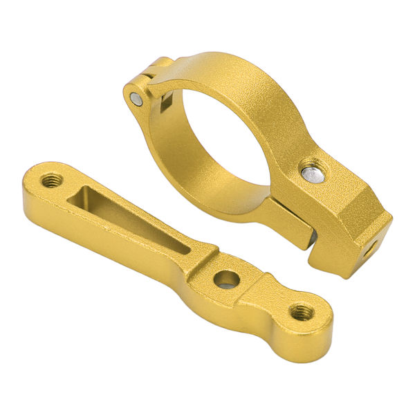 Cykelvattenflaskehållare Adapter Aluminiumlegering Sadelstolpe Vattenflaskehållare Fäste för Utomhusridning Guld