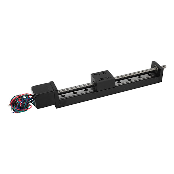 150 mm Slag linjär glidbord Legering Mini hög noggrannhet T-form skruv Enkelskena linjär rörelsesteg för X Y Z-axlar