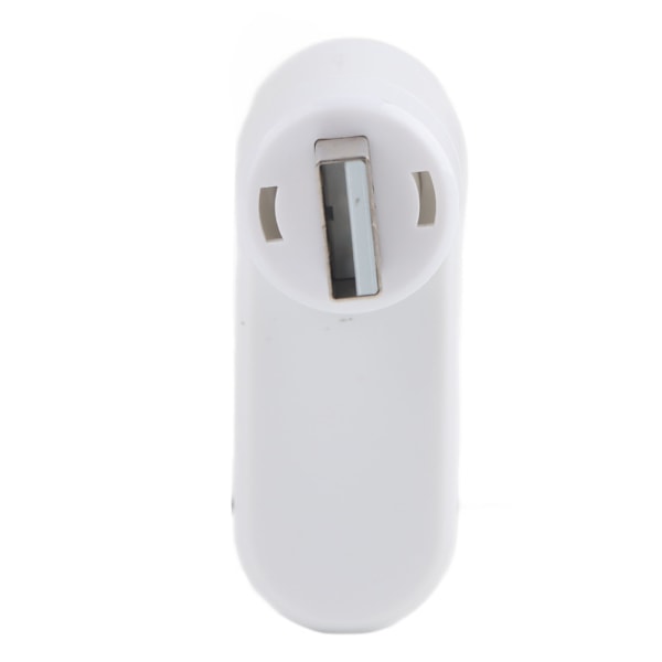 USB 2.0 Hub 3 Port 90°/180° Rotation Hot Swappable Portabel USB-dockningsstation för hemmakontorsresor (Vit)