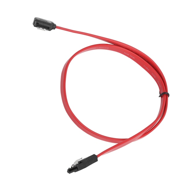 50 cm Datakabeladapter Sata 3.0-gränssnitt med Ren Koppar-splitter för Hårddisk Vinkel Vänster